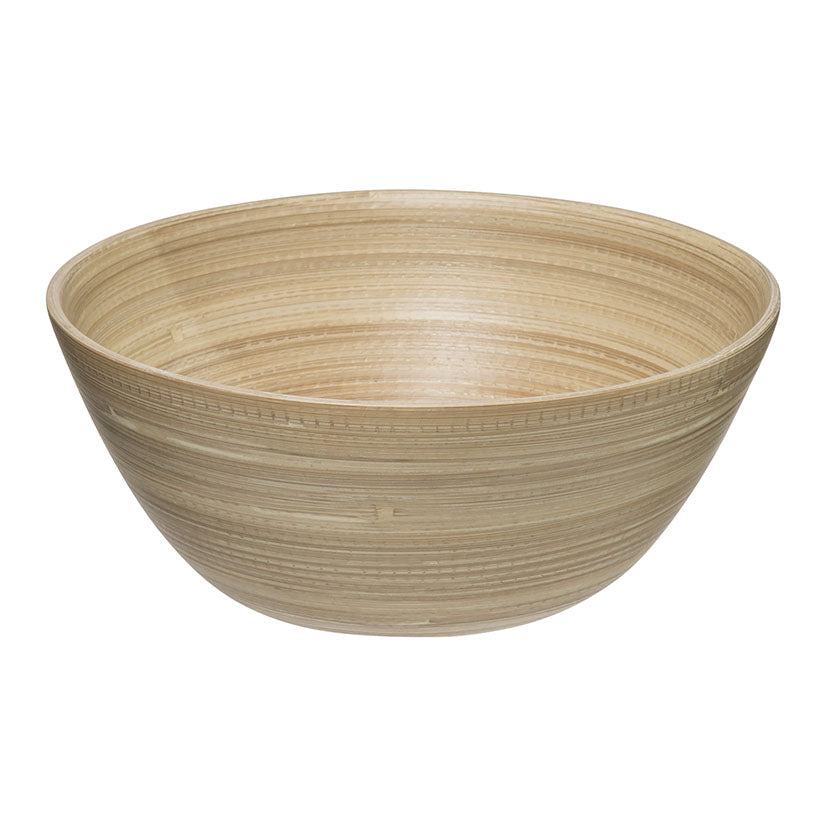 Bamboo salad bowl