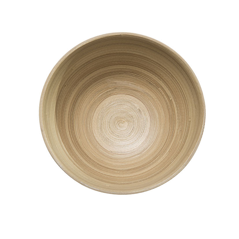 Bamboo salad bowl