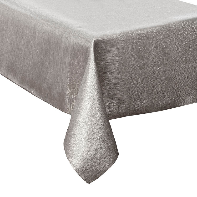 Tablecloth 140x240cm, silver