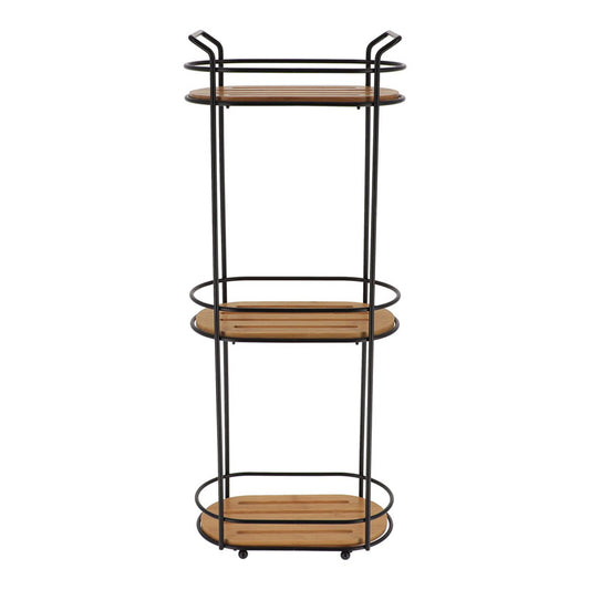 Oval shelving unit