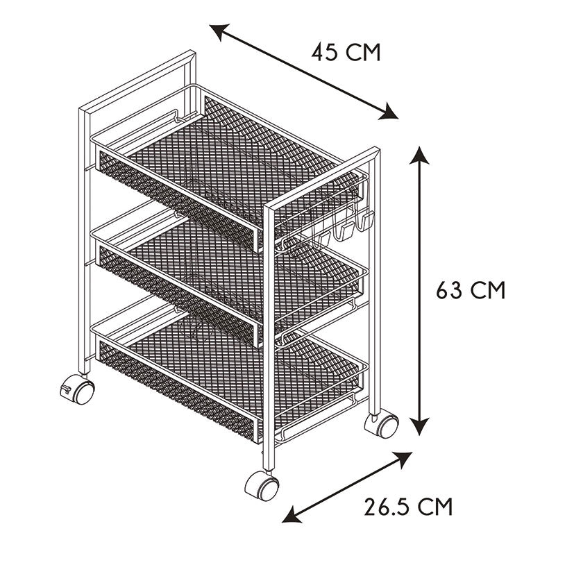 Serving cart