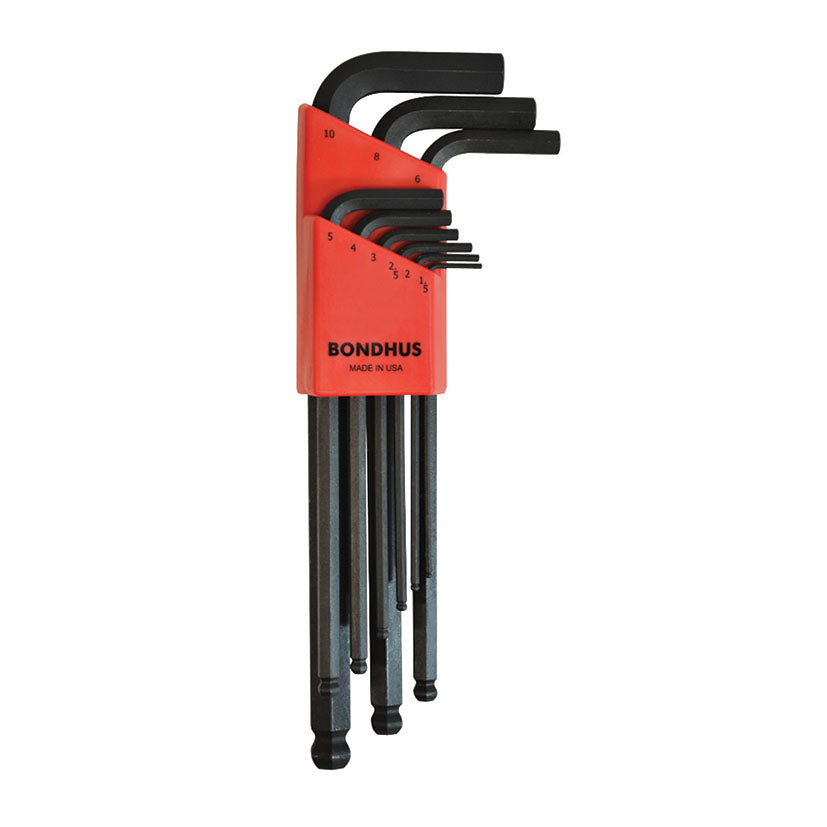 Set of 9 wrenches