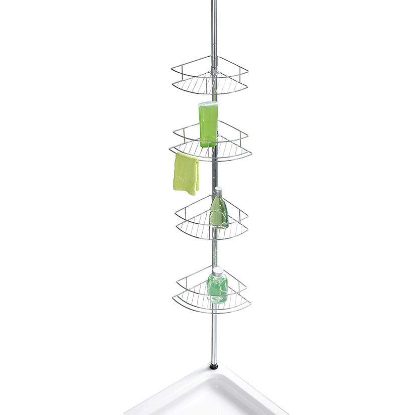 Corner shower caddy