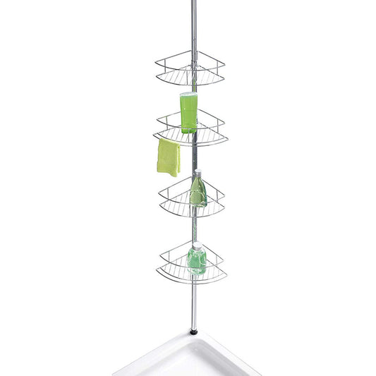 Corner shower caddy