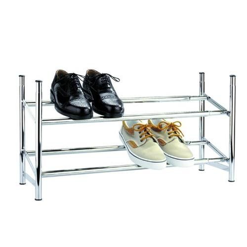 Extendable shoe rack