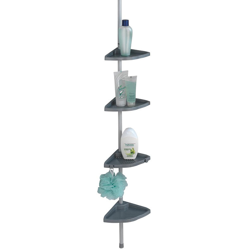 Corner shower caddy