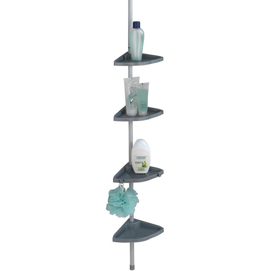 Corner shower caddy