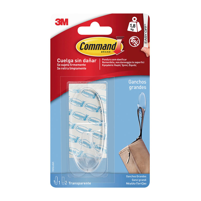 Hook (1 pc.) large.clear.Command