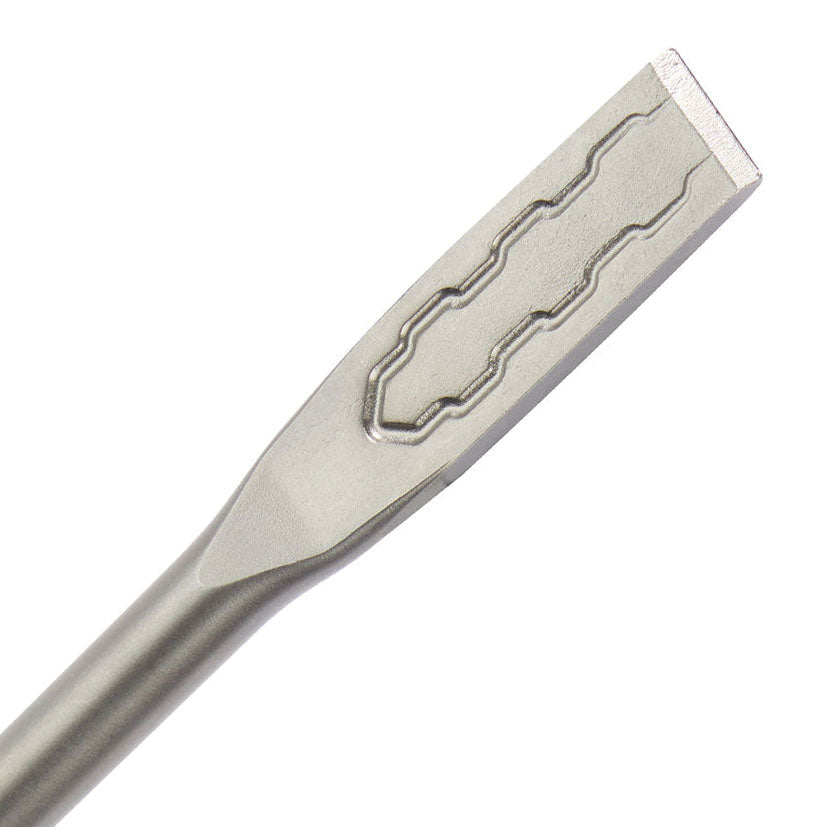 Self-sharpening chisel SDS