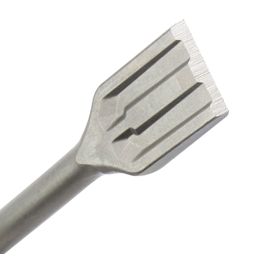 Self-sharpening chisel SDSplus