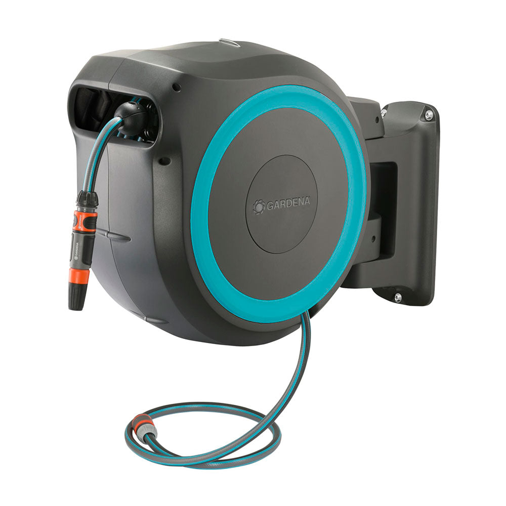 Roll-up hose reel