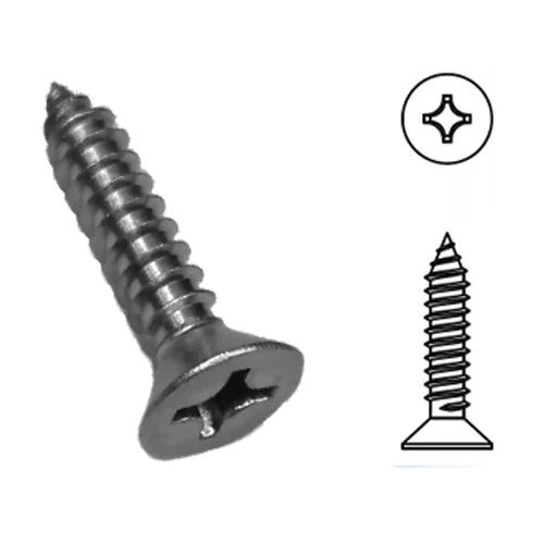 Stainless steel screw