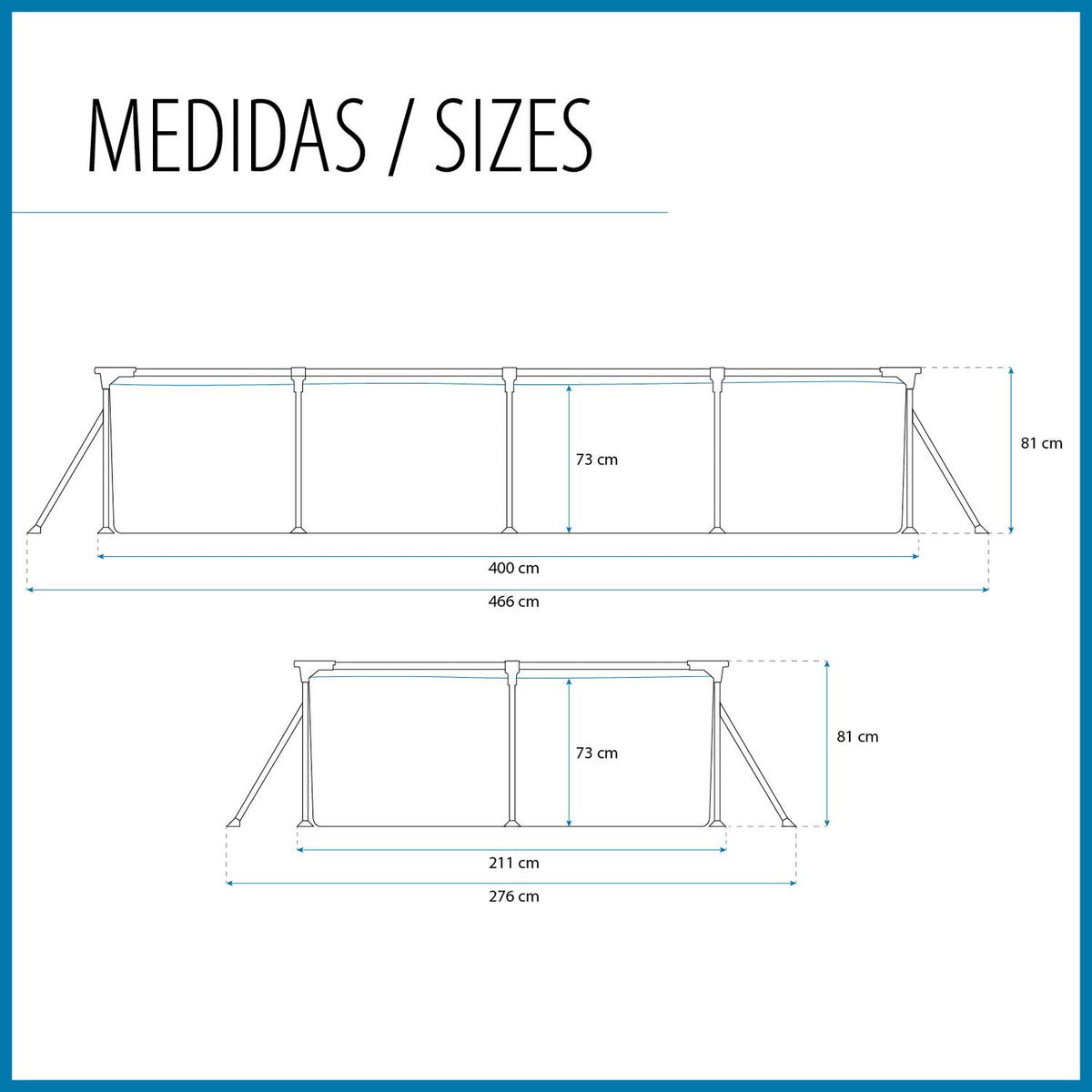Piscina rectangular