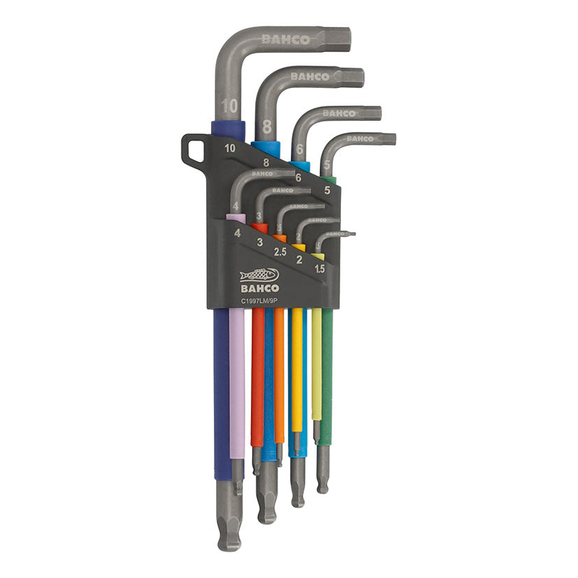 Set of 9 wrenches