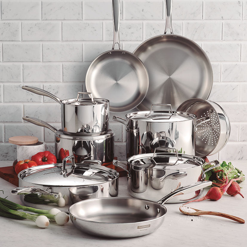 Tri-ply skillet