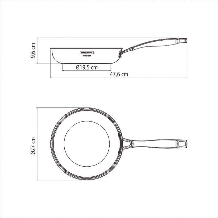 Tri-ply pan