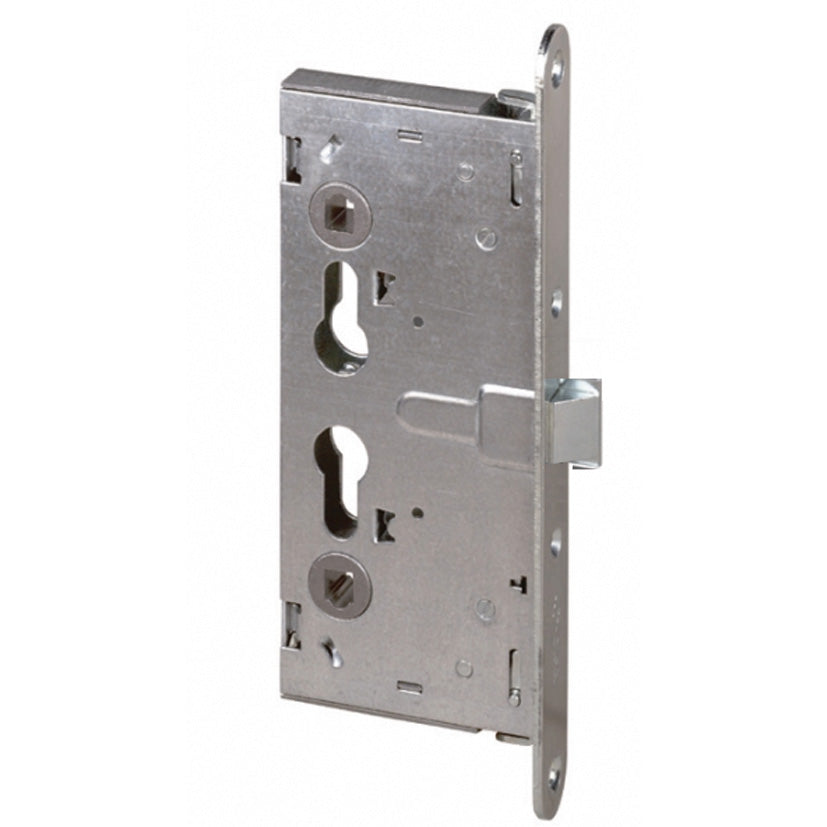 Fire-rated lock.