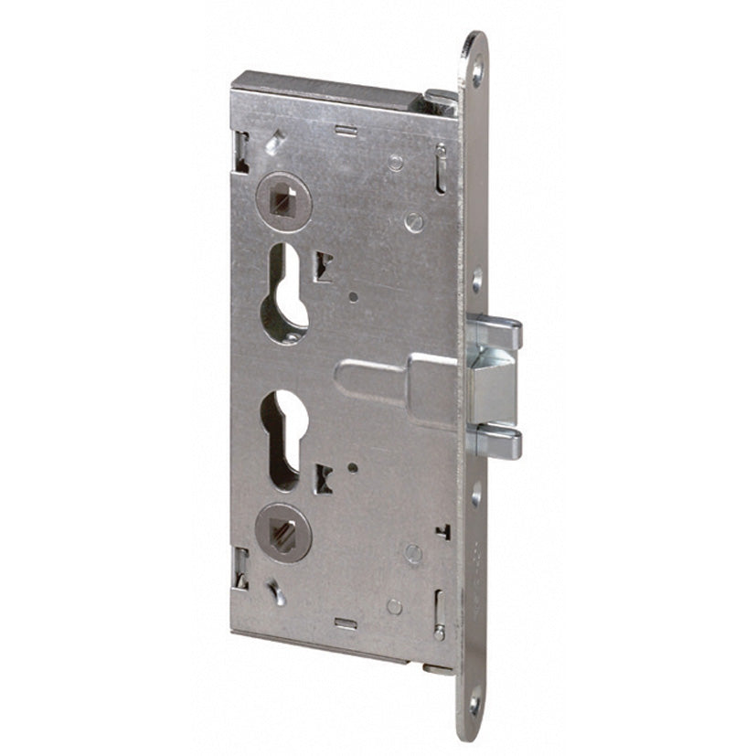 Fire-rated lock.
