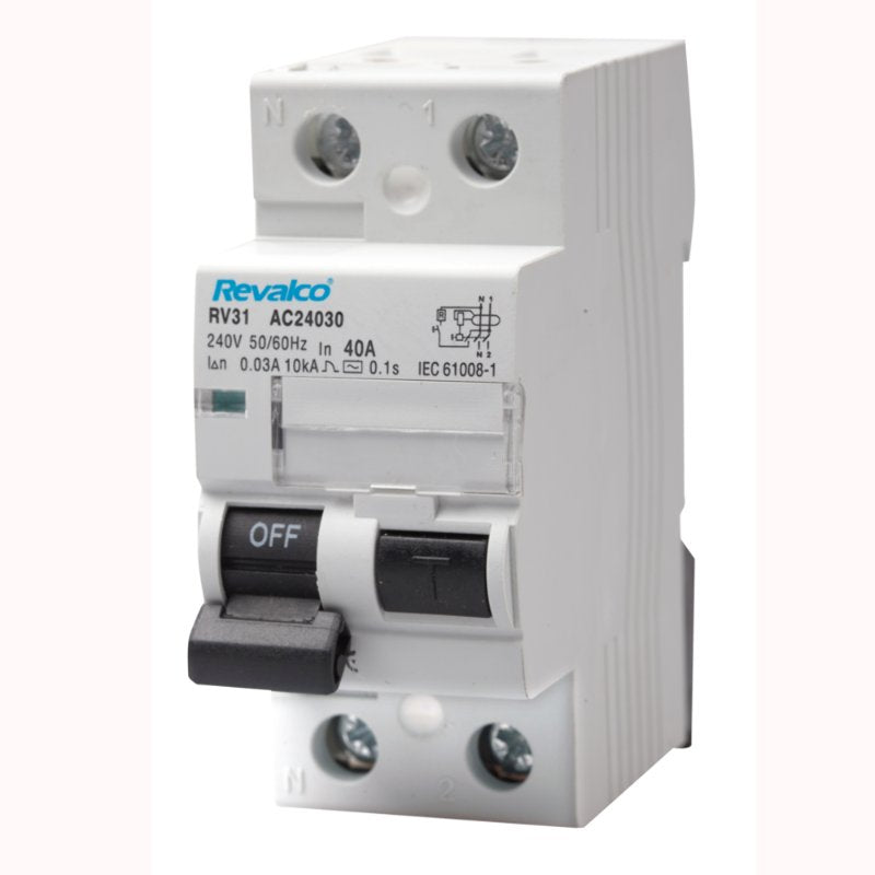 2-pole residual current device