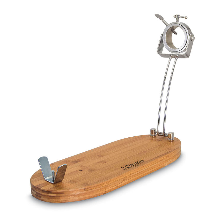 Folding ham holder