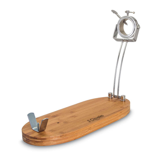 Folding ham holder