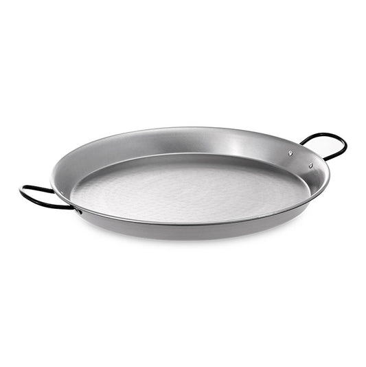 Steel paella pan