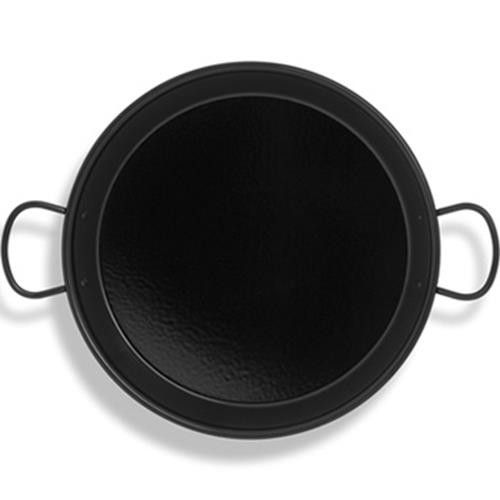 Steel paella pan