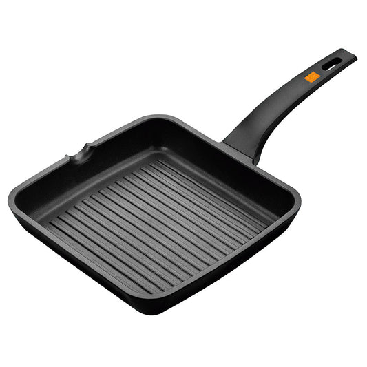 Grill with ridges