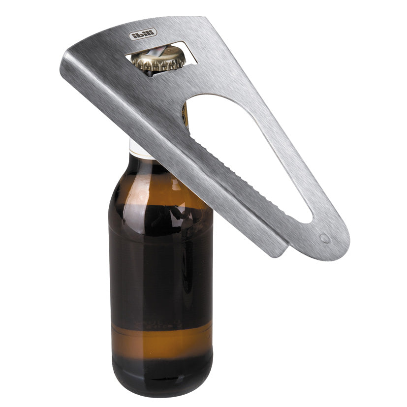 Stainless steel bottle opener