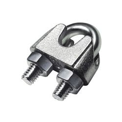 Galvanized wire rope clip