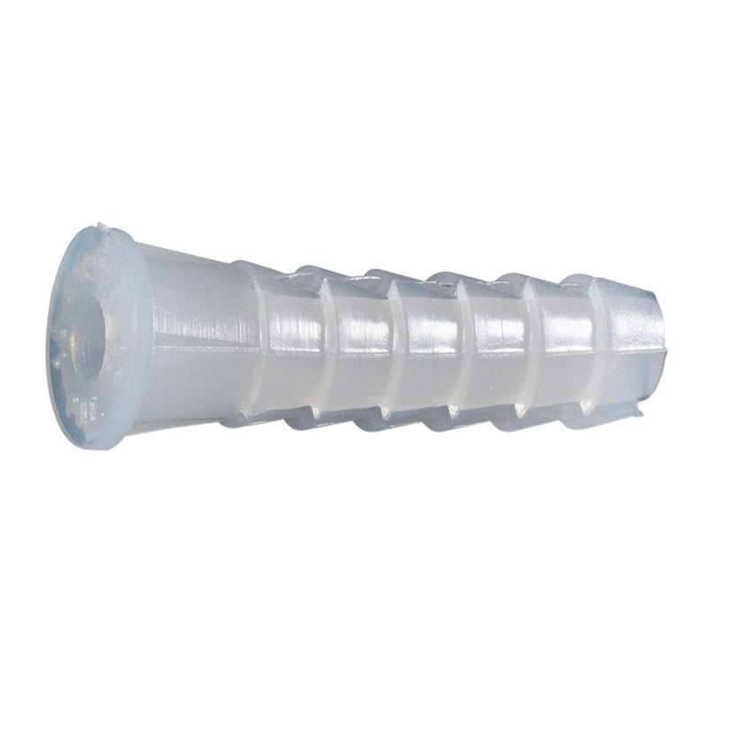 Plastic wall plug