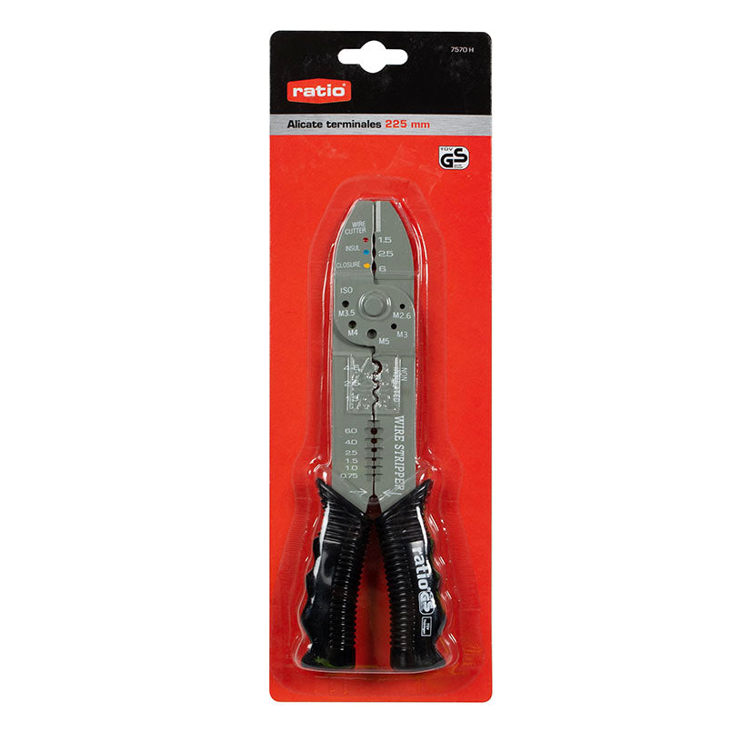 Terminal crimping pliers
