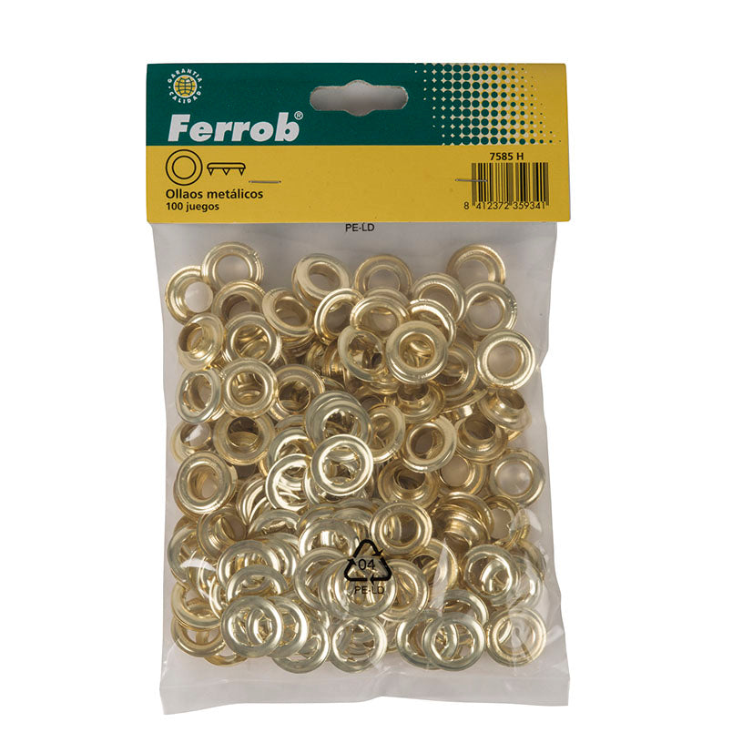 Metal eyelets