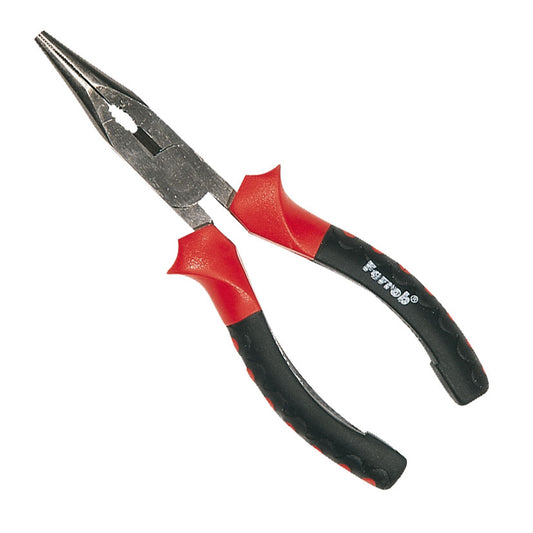 Insulated semi-round nose pliers, 160mm, Ferro