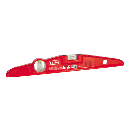 Magnetic shockproof spirit level, 50cm, ratio