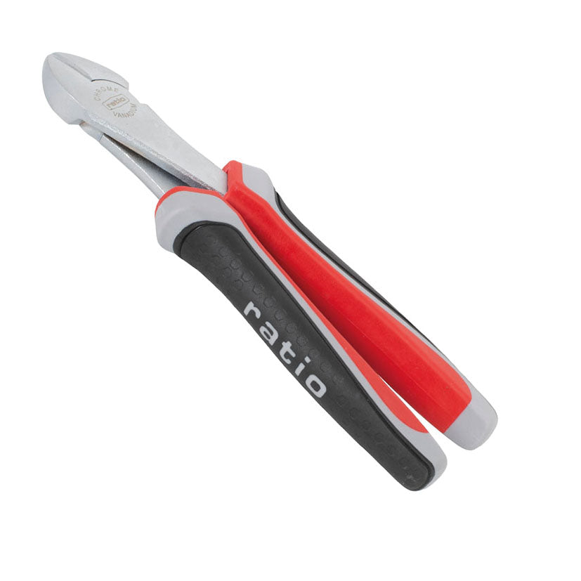 Diagonal cutting pliers, reinforced, 200mm, Ratio.