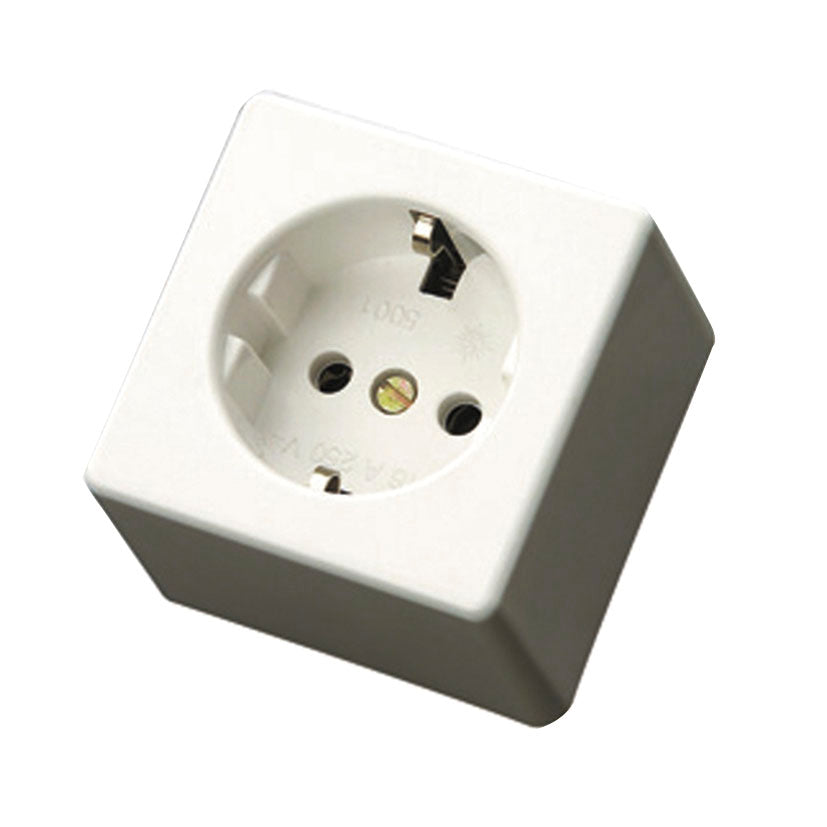 Surface-mounted socket