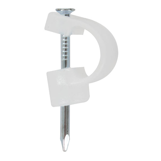 Plastic staple.