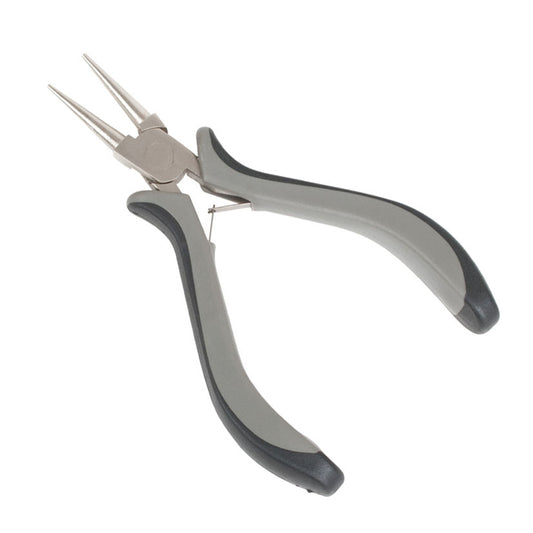 Pliers with curved jaws
