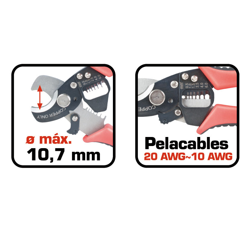 Cutting/stripping pliers