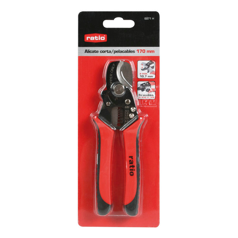 Cutting/stripping pliers