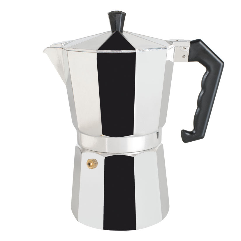 Aluminum coffee maker