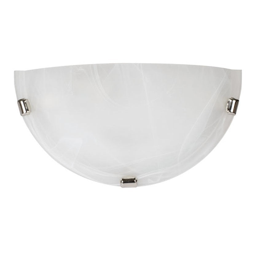 Semi-round ceiling light