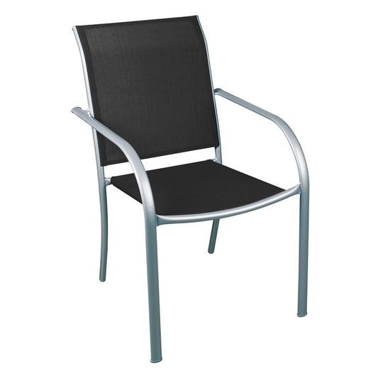 Silla acero/textilene.