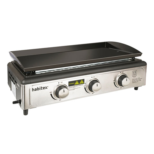 Barbacoa-plancha gas