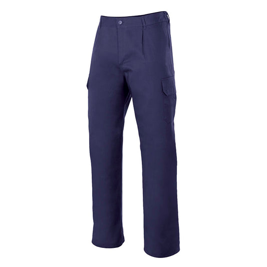 Multi-pocket trousers.