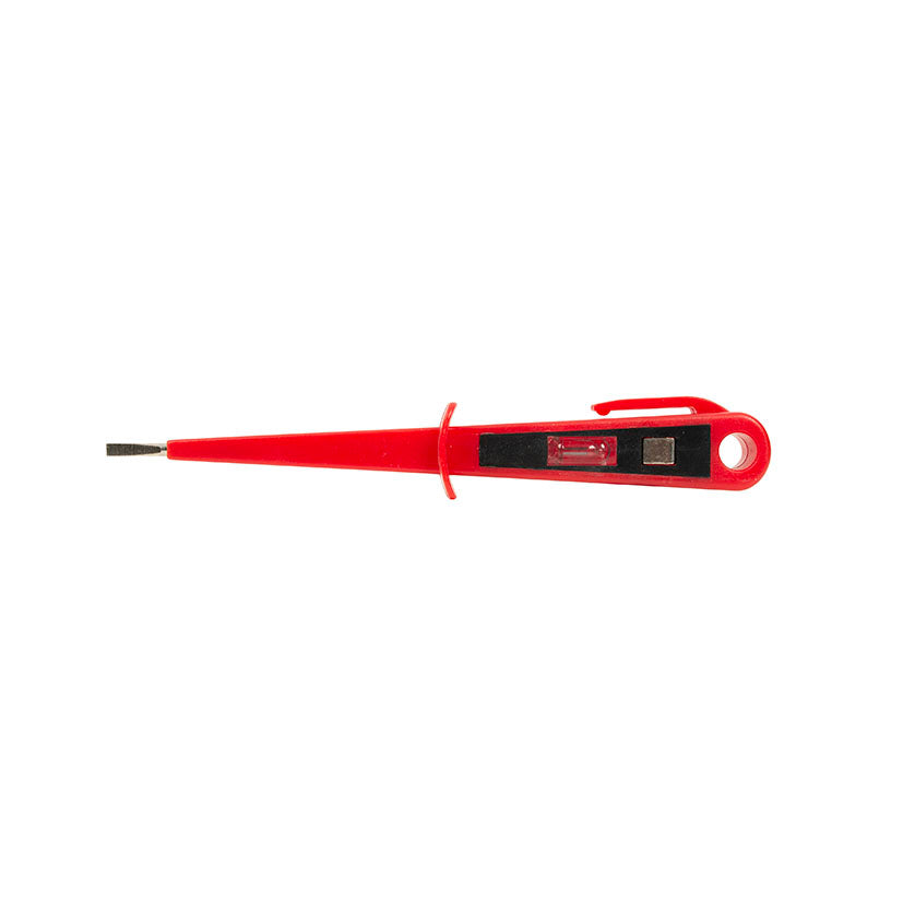 Screwdriver. Voltage tester