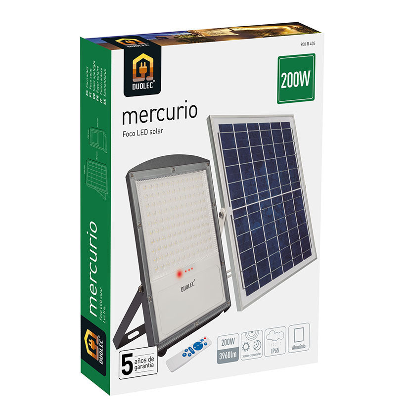 Solar projector