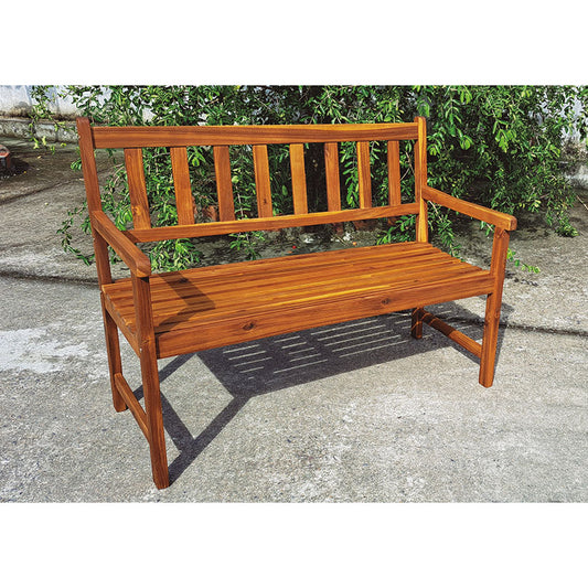 Wooden bench