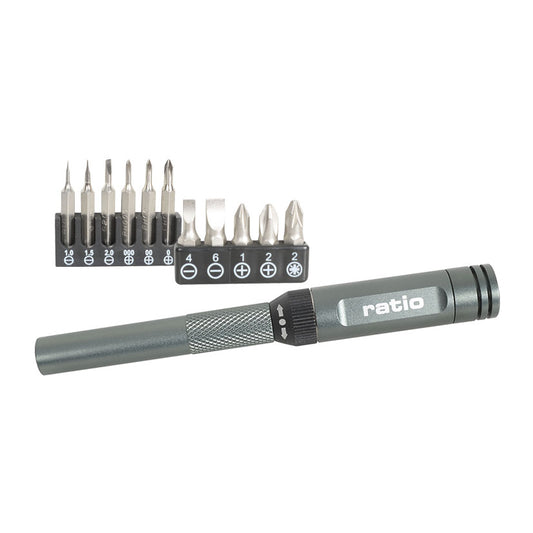 Magnetic screwdriver+ratchet